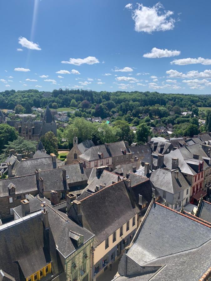 La Cour Des Ursulines Hotel Josselin Eksteriør billede