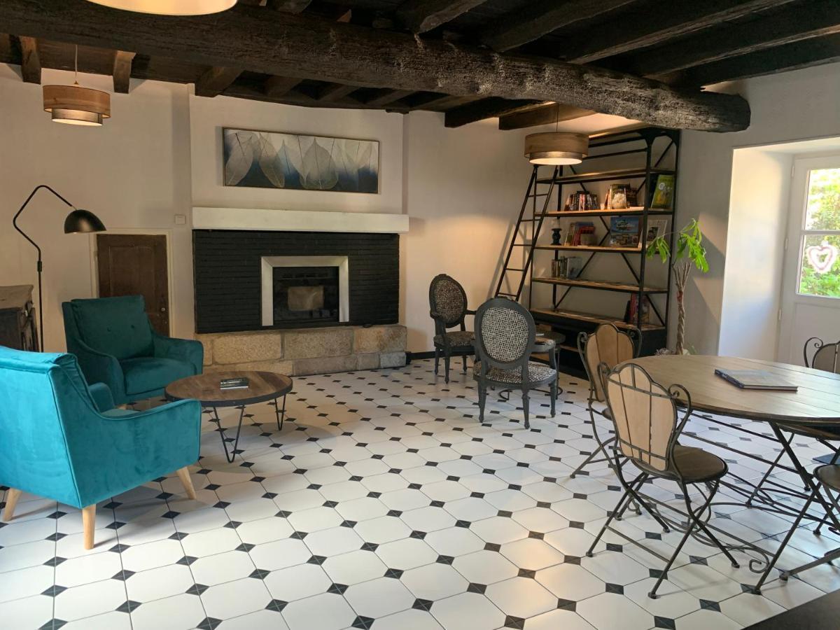 La Cour Des Ursulines Hotel Josselin Eksteriør billede
